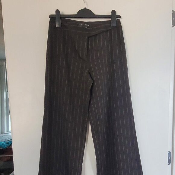 Kenneth Cole low-rise wide-leg pants - Picture 2 of 6